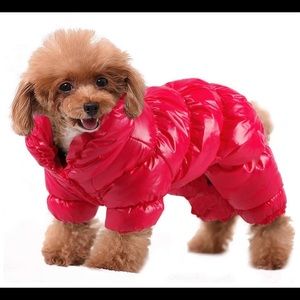 Winter Fleece Lined Dog/Puppy Snowsuit